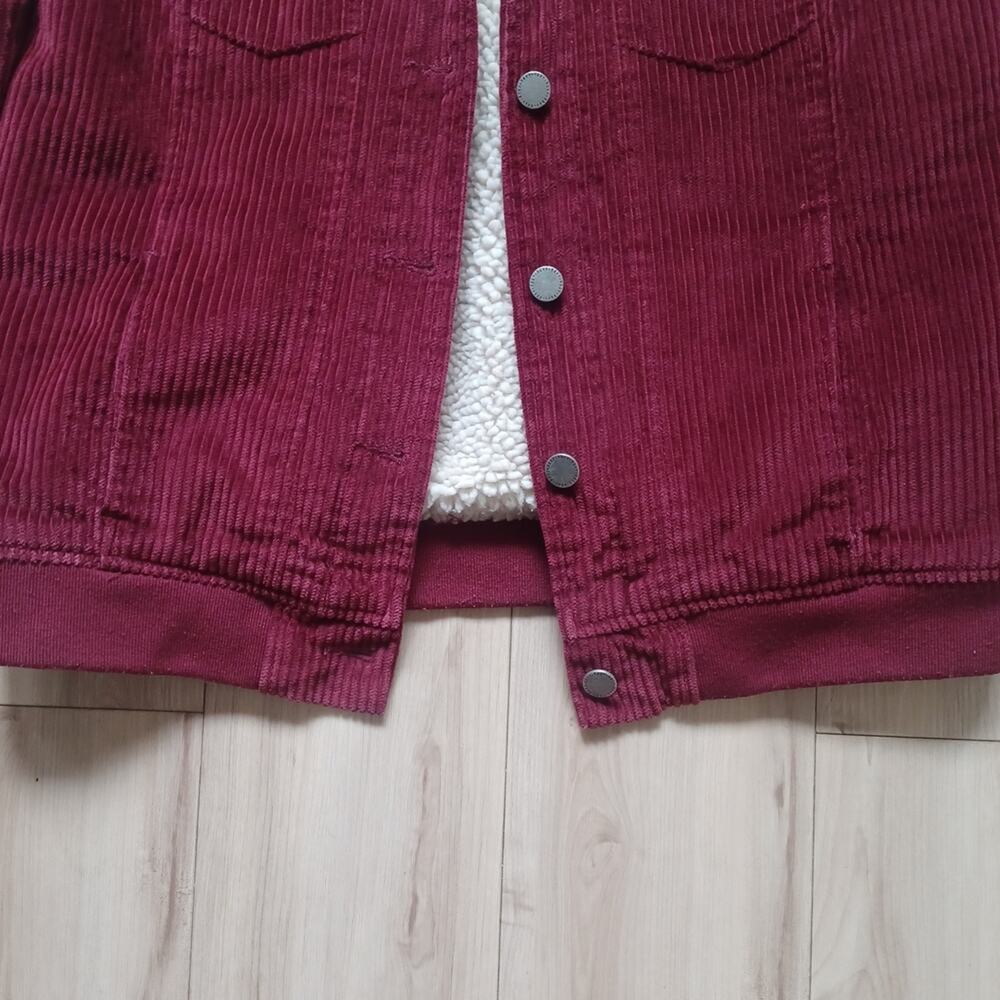 Roxy Redwood Corduroy Sherpa Jacket XS - Picture 11 of 15